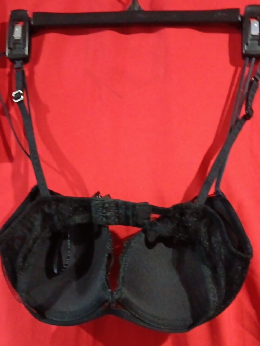 La Perla Black Embroidered Balconette Bra - Picture 5 of 5